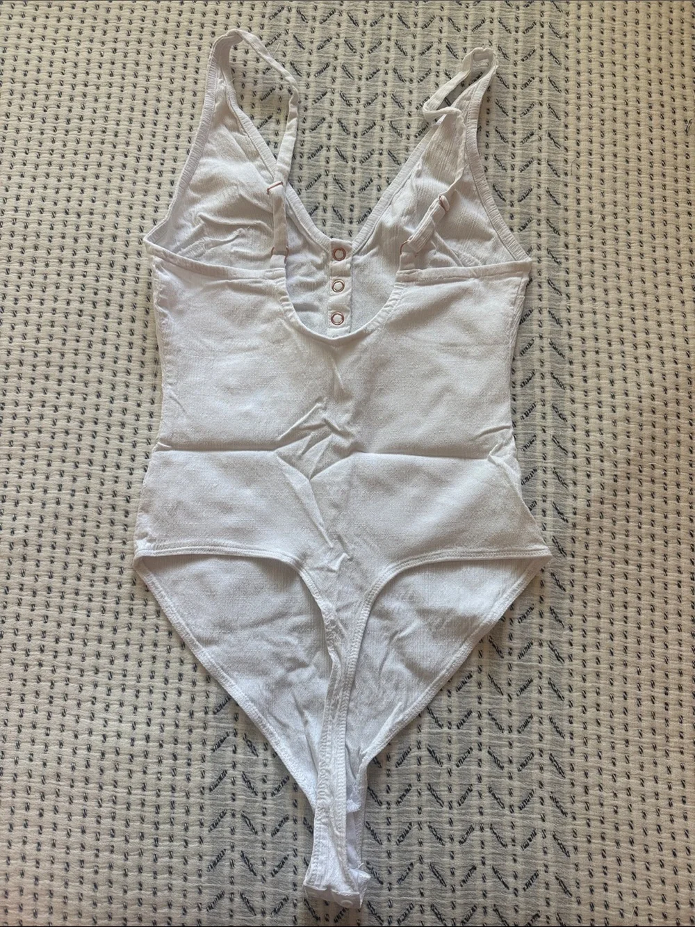 NWOT Free People Onesie Bodysuit White